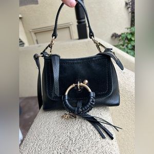 See by Chloe, black mini Joan bag